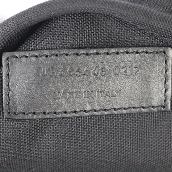 YVES SAINT LAURENT Black Leather Backpack - Picture 5 of 5